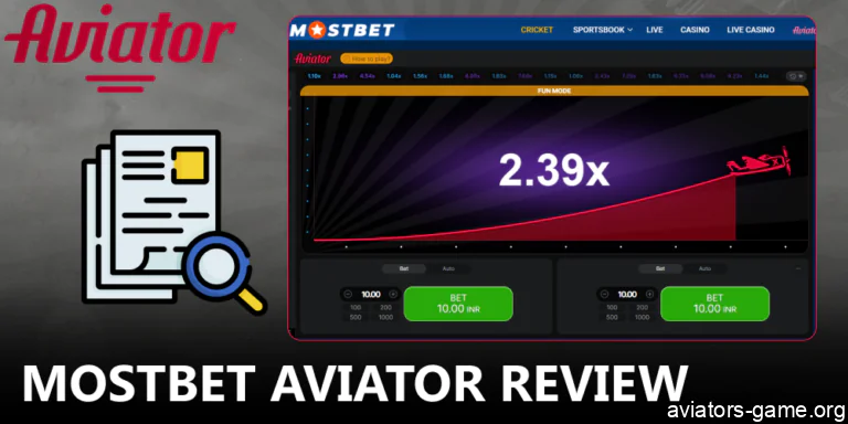 Standout Features of Mostbet Aviator in India