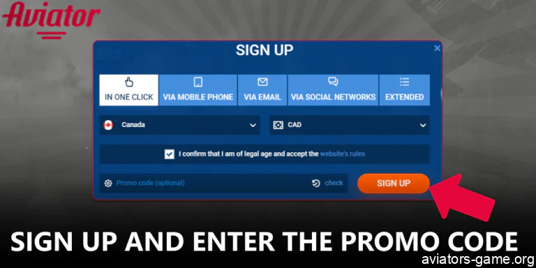 Register and Apply Your Promo Code