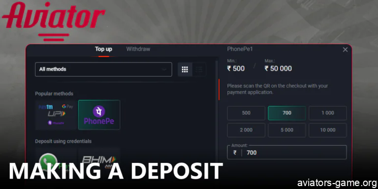 Quick Deposit Guide for Pin-Up Aviator Users