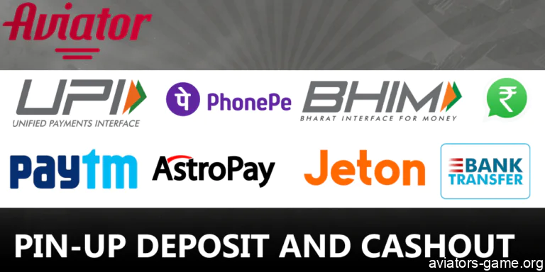 Available Payment Methods for Pin-Up Aviator Mobile Users