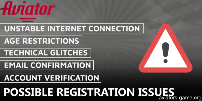 Troubleshooting common sign-up issues for Aviator