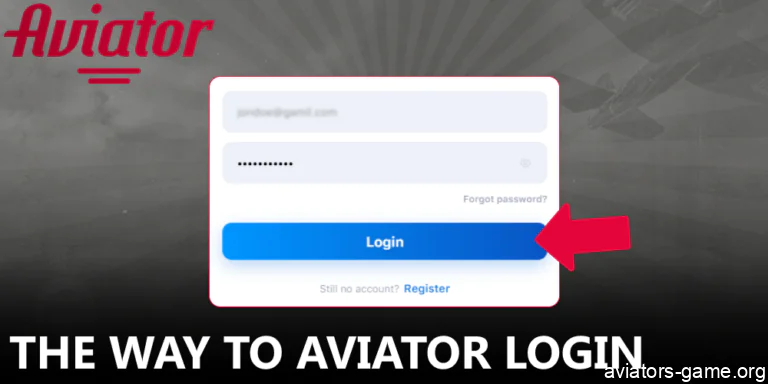A quick guide on how to access your casino account to start playing Aviator.