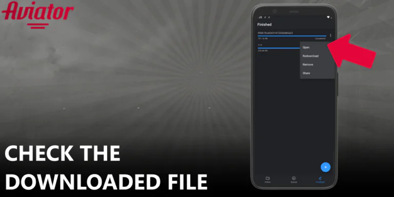 Verify your Aviator installation file