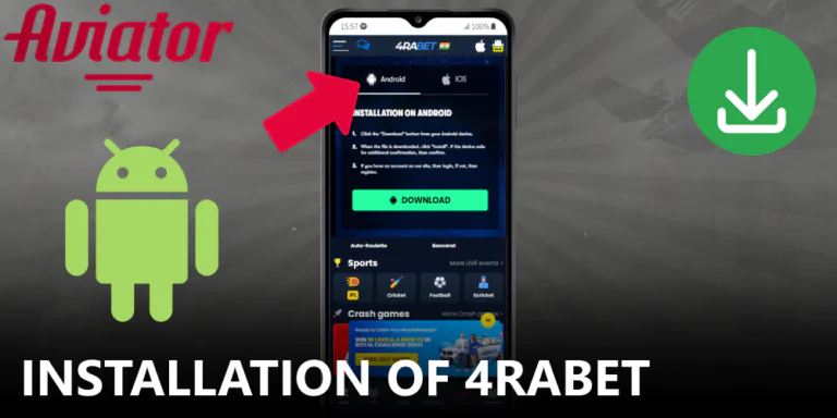 Step-by-Step Installation Guide for 4rabet Aviator on Android